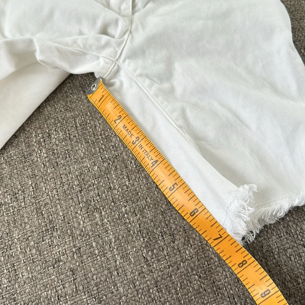 Gymboree Girls White Denim Cutoff Shorts Size 4